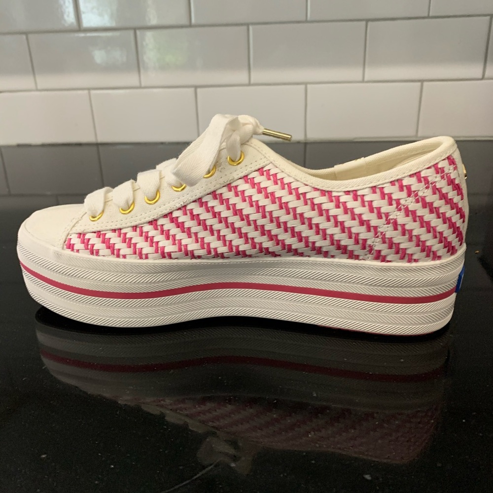 Kate Spade x Keds platform sneakers